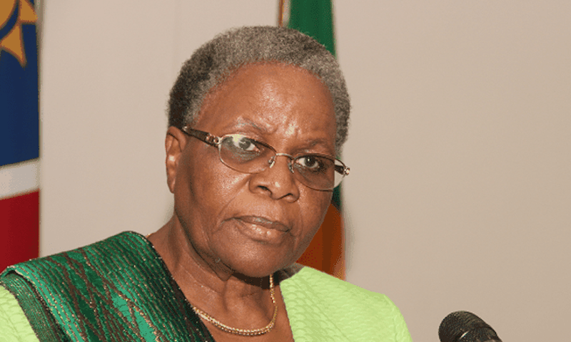 Netumbo Nandi-Ndaitwah is Namibia's President-elect, the first female president of the country. [APAnews]