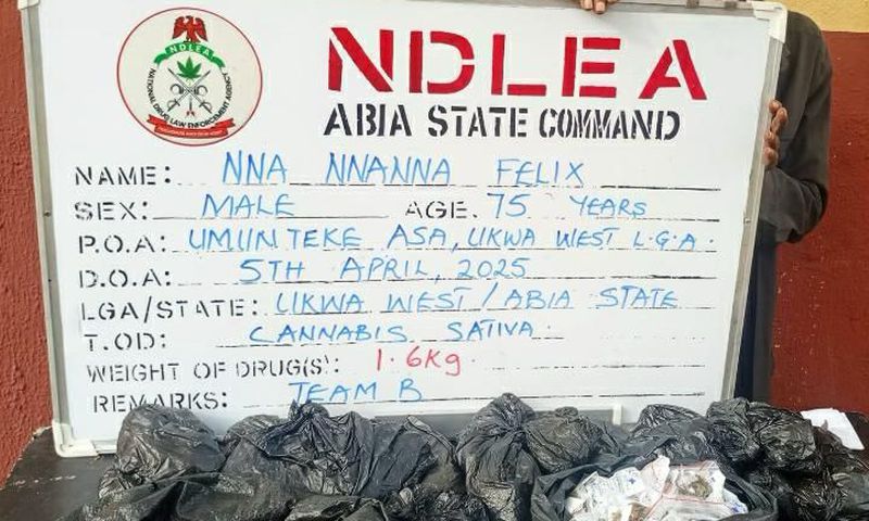 Suspected drug trafficker intercepted by NDLEA Operatives