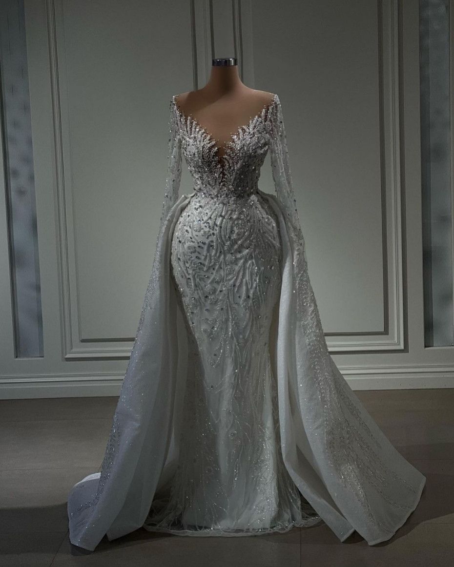 Oyinda Detachable Luxury 2-in-1 Fitted Gown