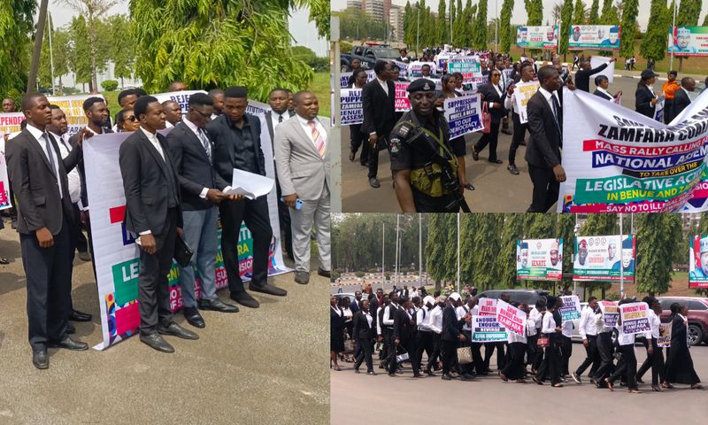 A coalition of Nigerian lawyers, under the 'Save Benue and Zamfara Coalition'. [Facebook]
