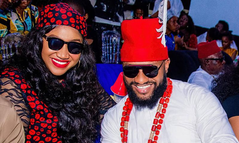 Yul Edochie and Judy Austin [Instagram/Judyaustin]