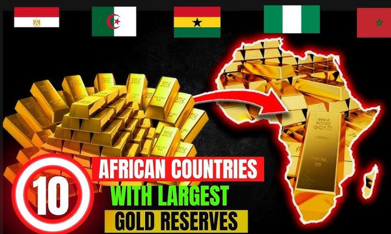 African countries with the largest gold reserves [YouTube]