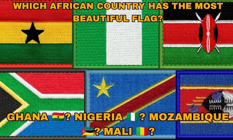 Which African country has the most beautiful flag? [Youtube/Theresa Adido]