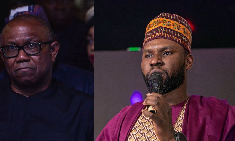 L-R: Peter Obi and Isaac Balami. [Facebook/Getty Images]