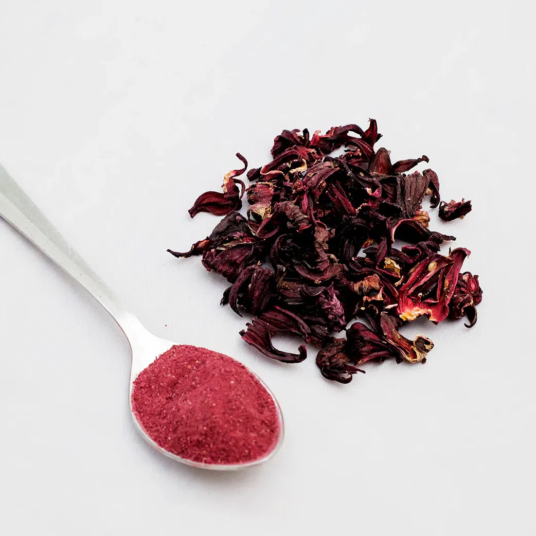 Hibiscus and Oatmeal Face Mask