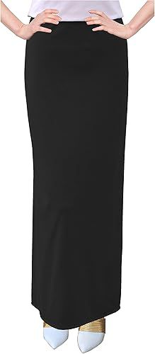 Straight maxi skirt [Amazon]