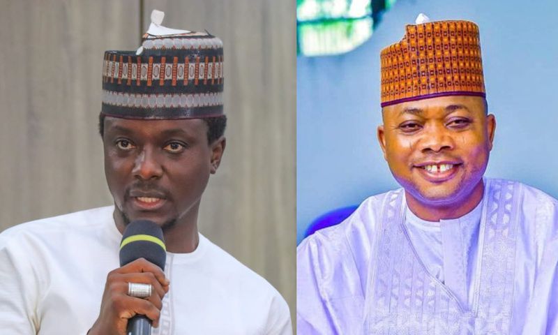 L-R: Hon. Akus Lawal, and Governor Usman Ododo of Kogi State. [X, formerly Twitter]