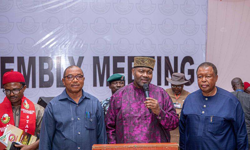 President-General of Ohanaeze Ndigbo, Senator Azuta Mbata