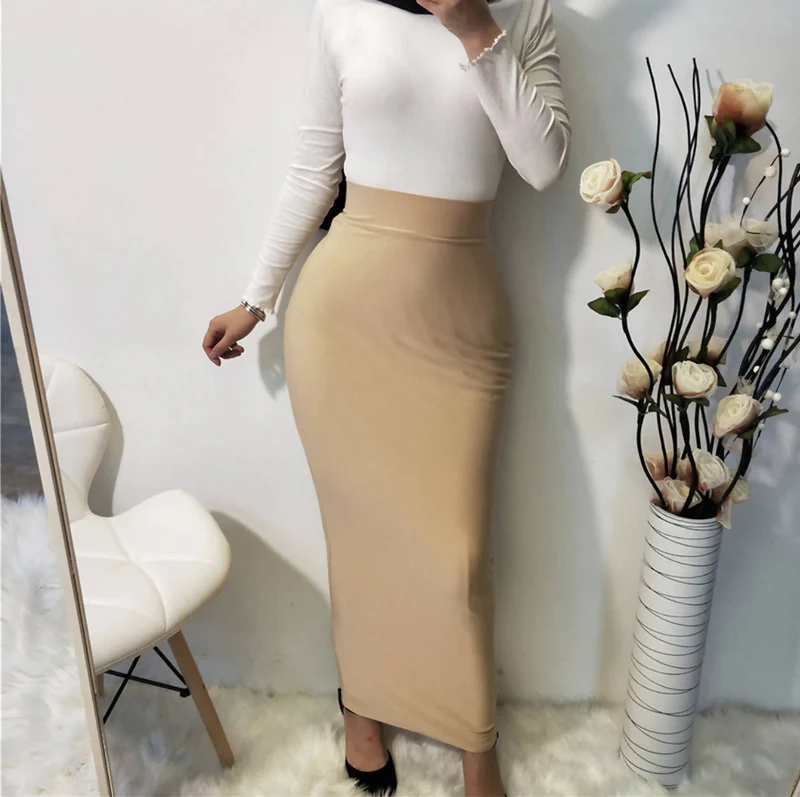 Pencil maxi skirt [modasty]