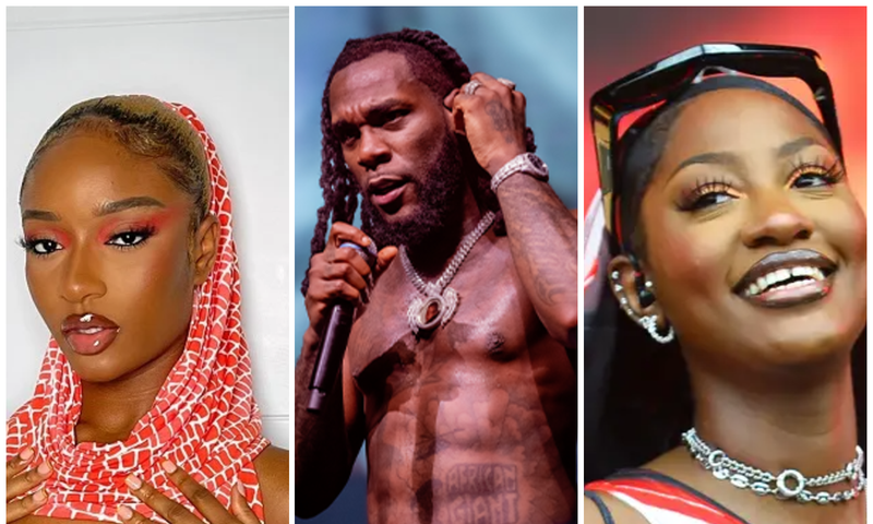 Ayra Starr, Tems, Burna Boy, Rema, others bag BET nominations