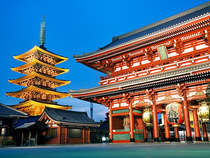 Senso-ji Temple, Japan