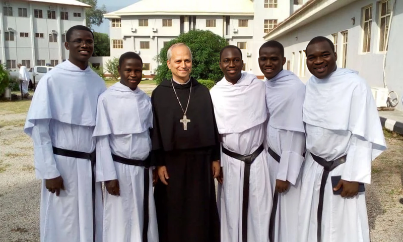 Pope Leo XIV during his visit to Nigeria in 2016. [X, formerly Twitter]