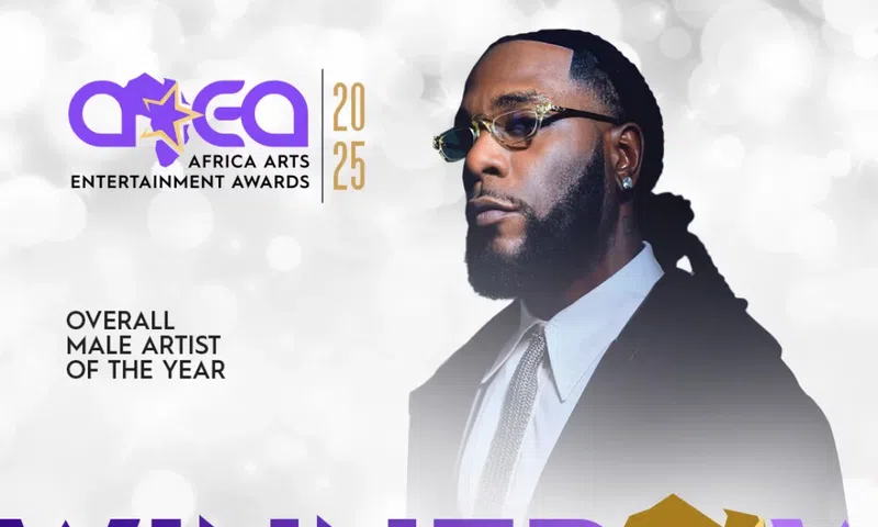 Burna Boy wins Best Overall Male Artist at 2025 AAEA Awards