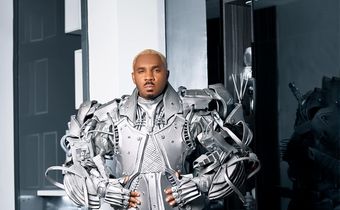 PHOTOS: Pretty Mike steals the show at AMVCA 2025 with exosuit