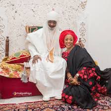 Emir Sanusi and one of his daughters.