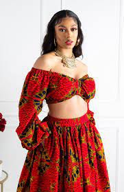 How to slay in an owambe with your Ankara fit (Pinterest)