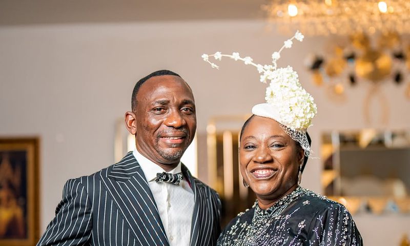 Pastor Paul Enenche and his wife, Becky Enenche [Instagram/@drbeckyenenche]