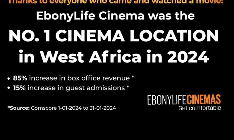 EbonyLife Cinemas grossed about ₦1 billion in 2024 [Instagram/@ebonylifecinemas]