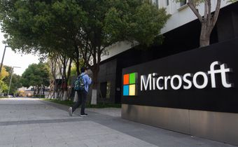 A general view of the Microsoft headquarters in Shanghai, China, on April 8, 2025, as rumors circulate on social media about Microsoft ceasing operations in China and laying off tech workers in China. [Getty Images]