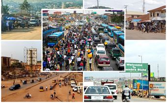 10 smallest states in Nigeria by land area