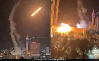 Iran pelts Israel territory with missiles as conflict escalates