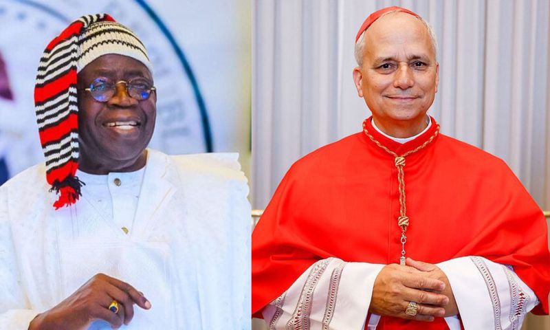 Pope Leo XIV invites Tinubu to his official inauguration on Sunday