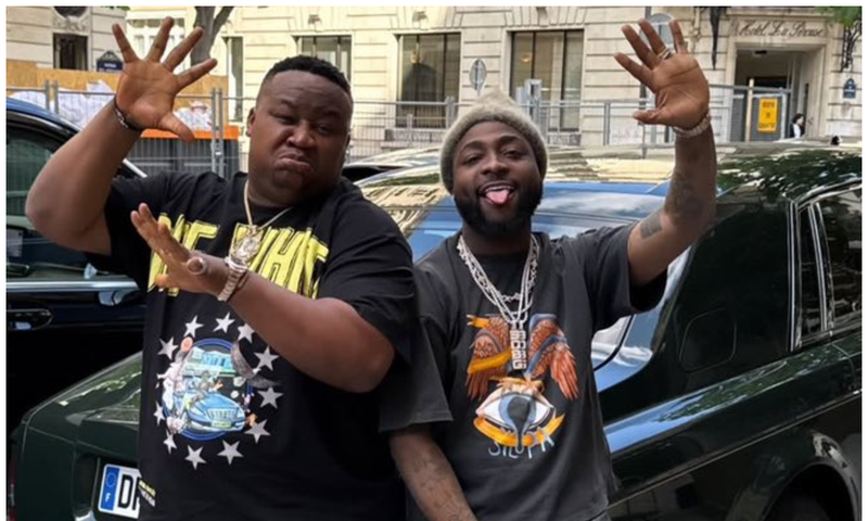 Cubana Chief Priest sends heartfelt message to Davido, calls him his treasure