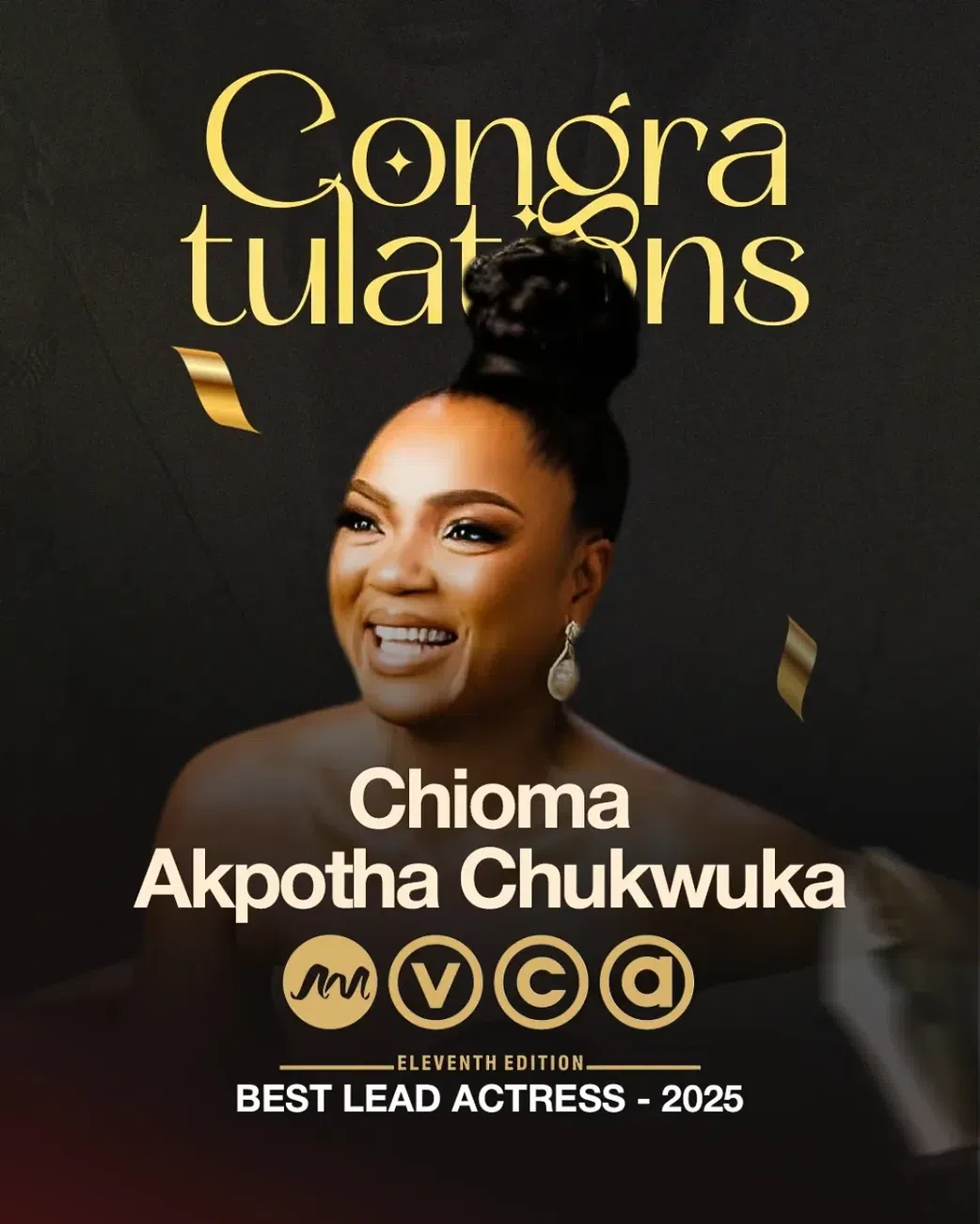 Chioma Akpotha: From Nollywood debut to AMVCA 2025 Best Actress
