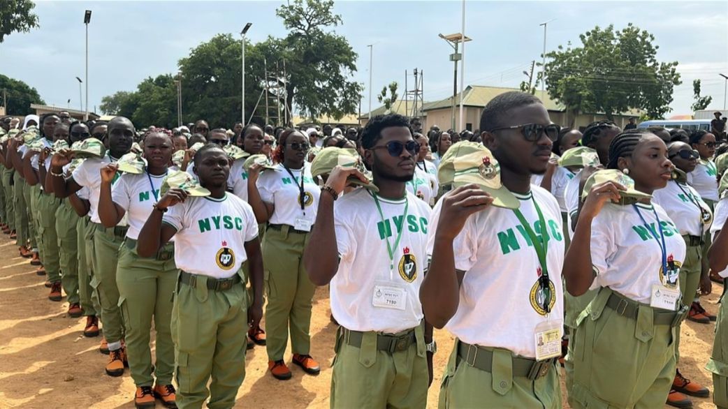 NYSC corp members. [Facebook/NYSC HQ Abuja]