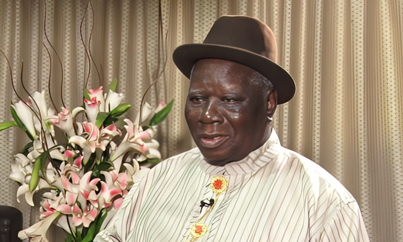 Edwin Clark, the leader of Pan-Niger Delta Forum (PANDEF)