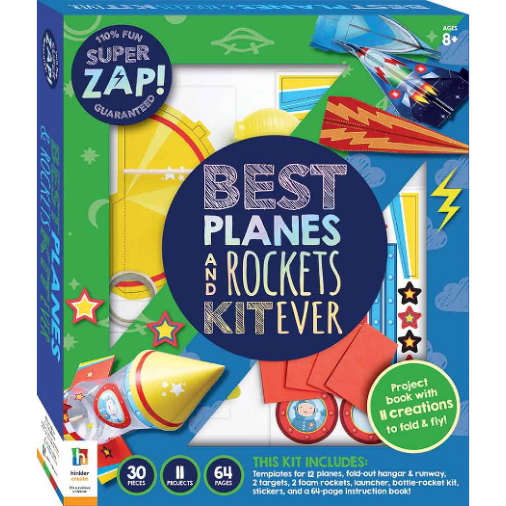 Super Zap Planes and Rockets Kit!