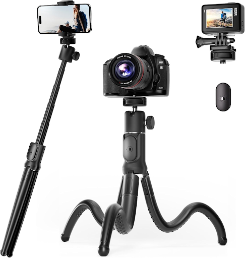 UBeesize Extendable Tripod Stand with Wireless Remote