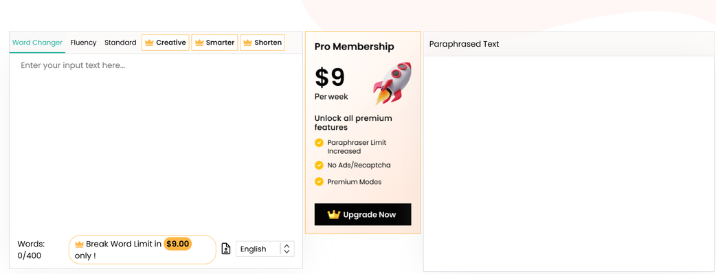 Paraphraser.io – Summarizer Tool