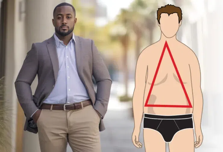 The triangle body type [RealMenRealStyle]