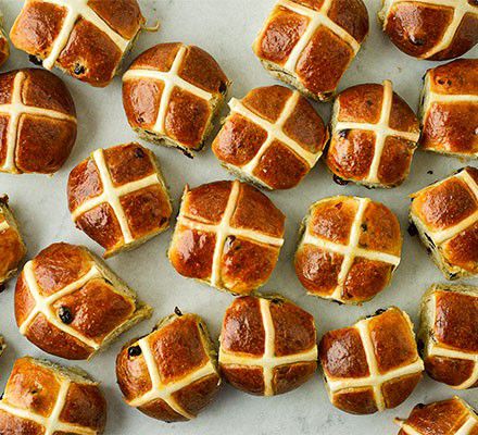 The hot cross buns [BBCGoodFood]