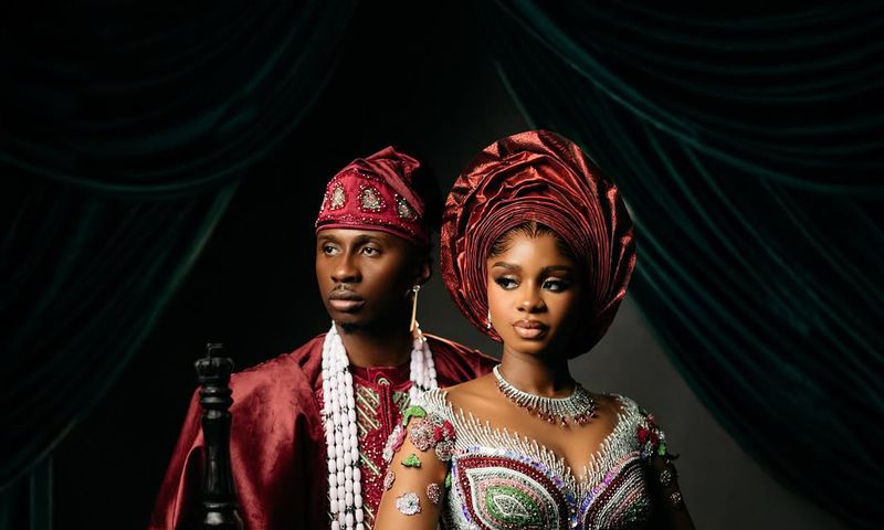 Priscilla Ojo and her husband Juma Jux [Instagram/@priscillaojo]