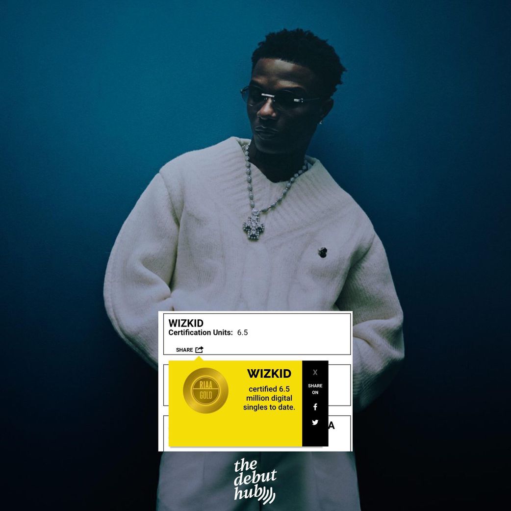 CKay leads RIAA list of top selling Nigerian artists
