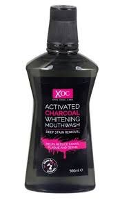 XOC Activated Charcoal Whitening Mouthwash