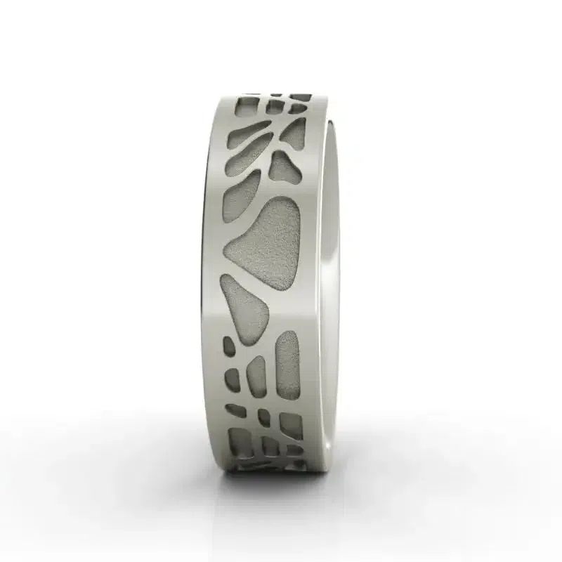 Enigma Titanium Wedding Band