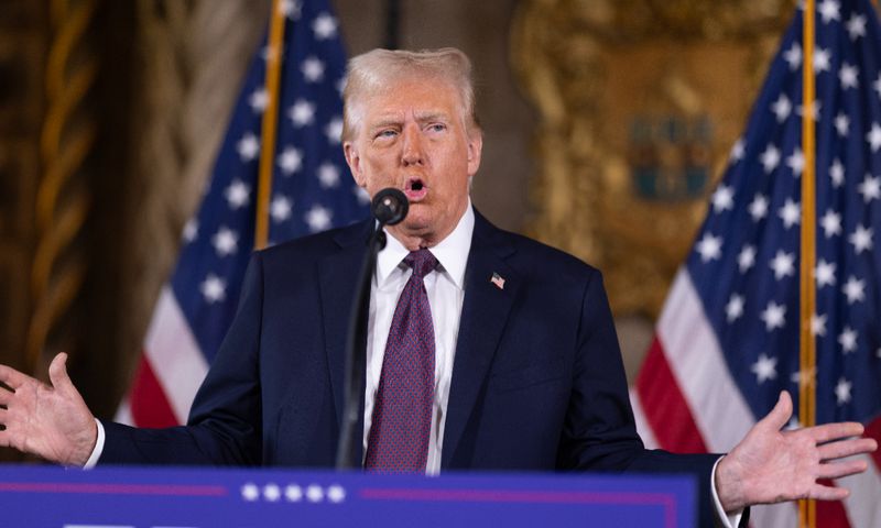 US President Donald Trump. [Getty Images]