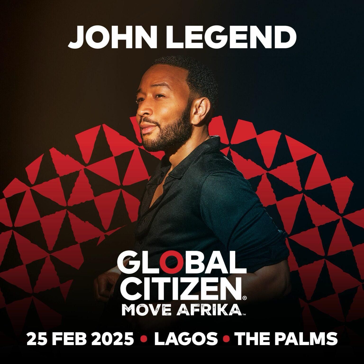 John Legend, Simi & More to Headline Global Citizen’s Move Afrika 2025