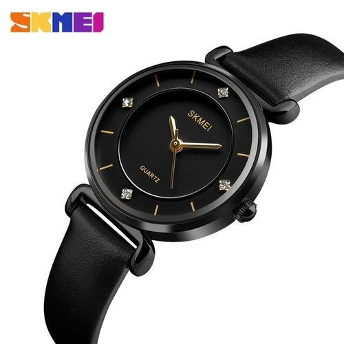 Skmei Casual Women’s Leather Strap Watch (1330)