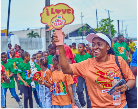 Burst of Colour, Energy, and Kiddies Joy as Indomie Fan club celebrates 20th Anniversary