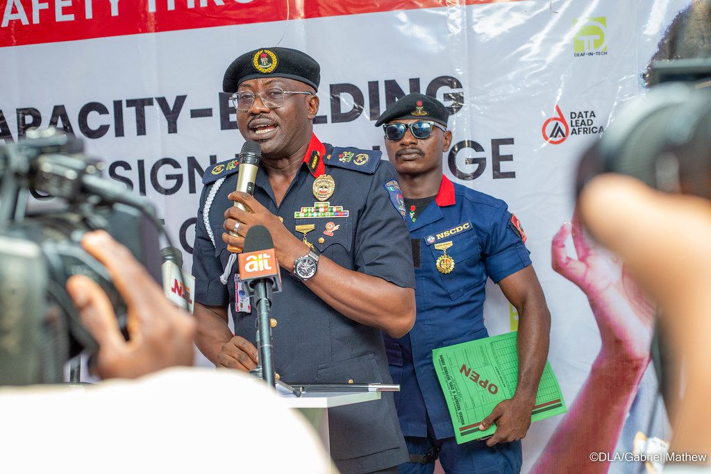 FCT NSCDC Commandant, Dr Olusola Odumosu. [Facebook]