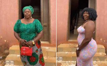 Mum dress like daughter challenge on Tiktok [Tiktok]
