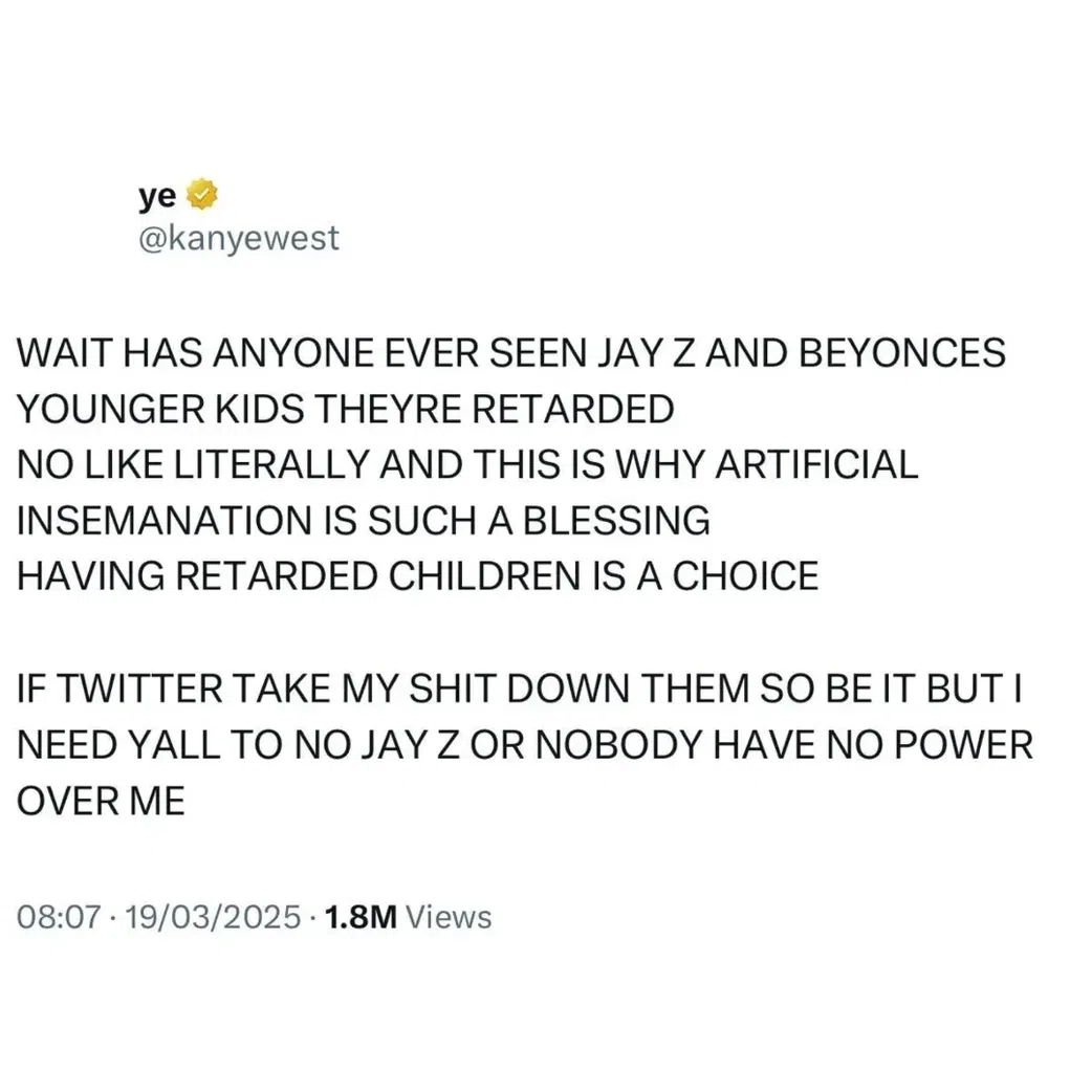 Beyonce, Jay Z consider legal action against Kanye West for offensive posts about their kids