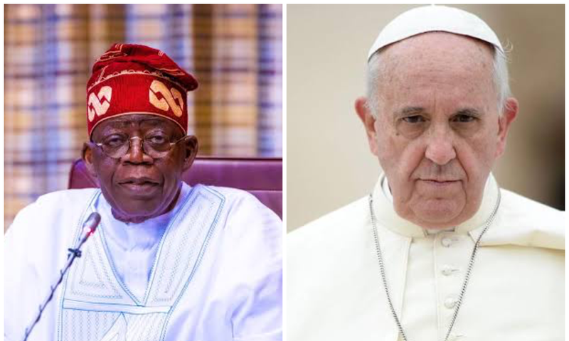 President Tinubu mourns Pope Francis