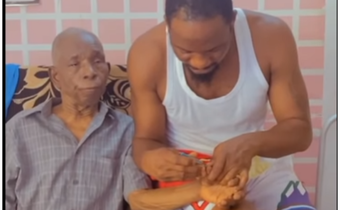 Jnr Pope’s Father, Ozor Luke Odonwodo, passes away a year after actor’s tragic death [Instagram/@qutejay]