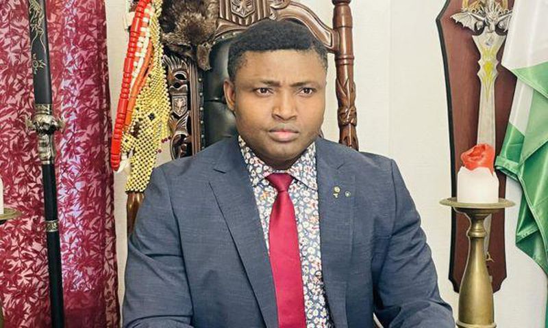 Factional leader of the Indigenous Peoples of Biafra (IPOB), Simon Ekpa