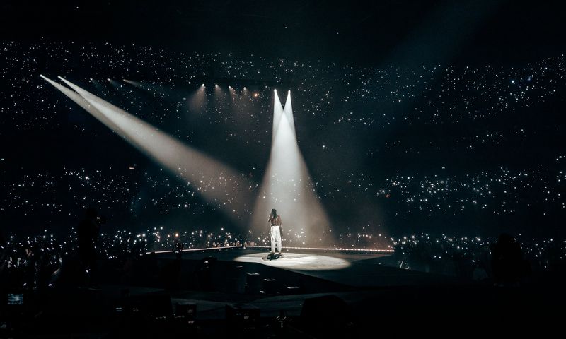 Burna Boy sells out England's biggest indoor arena in landmark concert